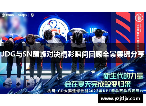 JDG与SN巅峰对决精彩瞬间回顾全景集锦分享